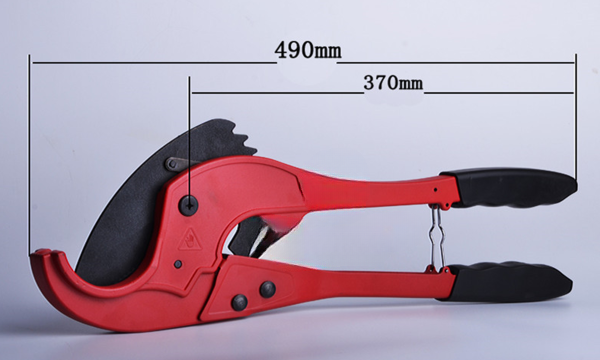 Preview: PE Schere 75 mm, PVC Schere, Kunststoffrohr-Abschneider 40 mm bis 75 mm, PE Cutter